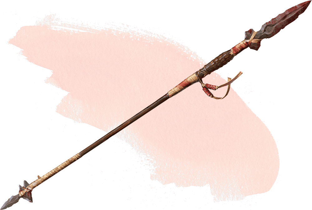 bloody spear